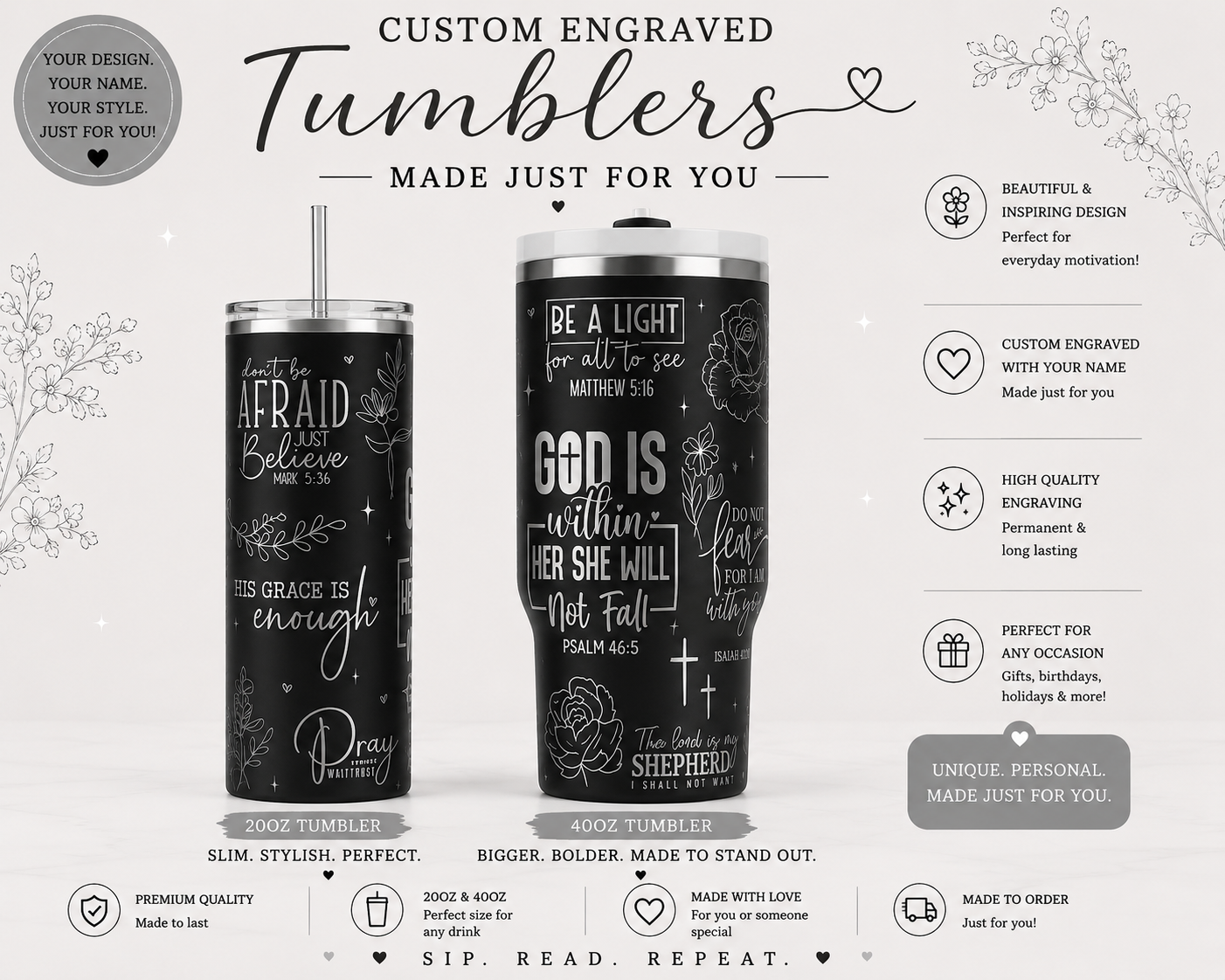 Christian tumblers