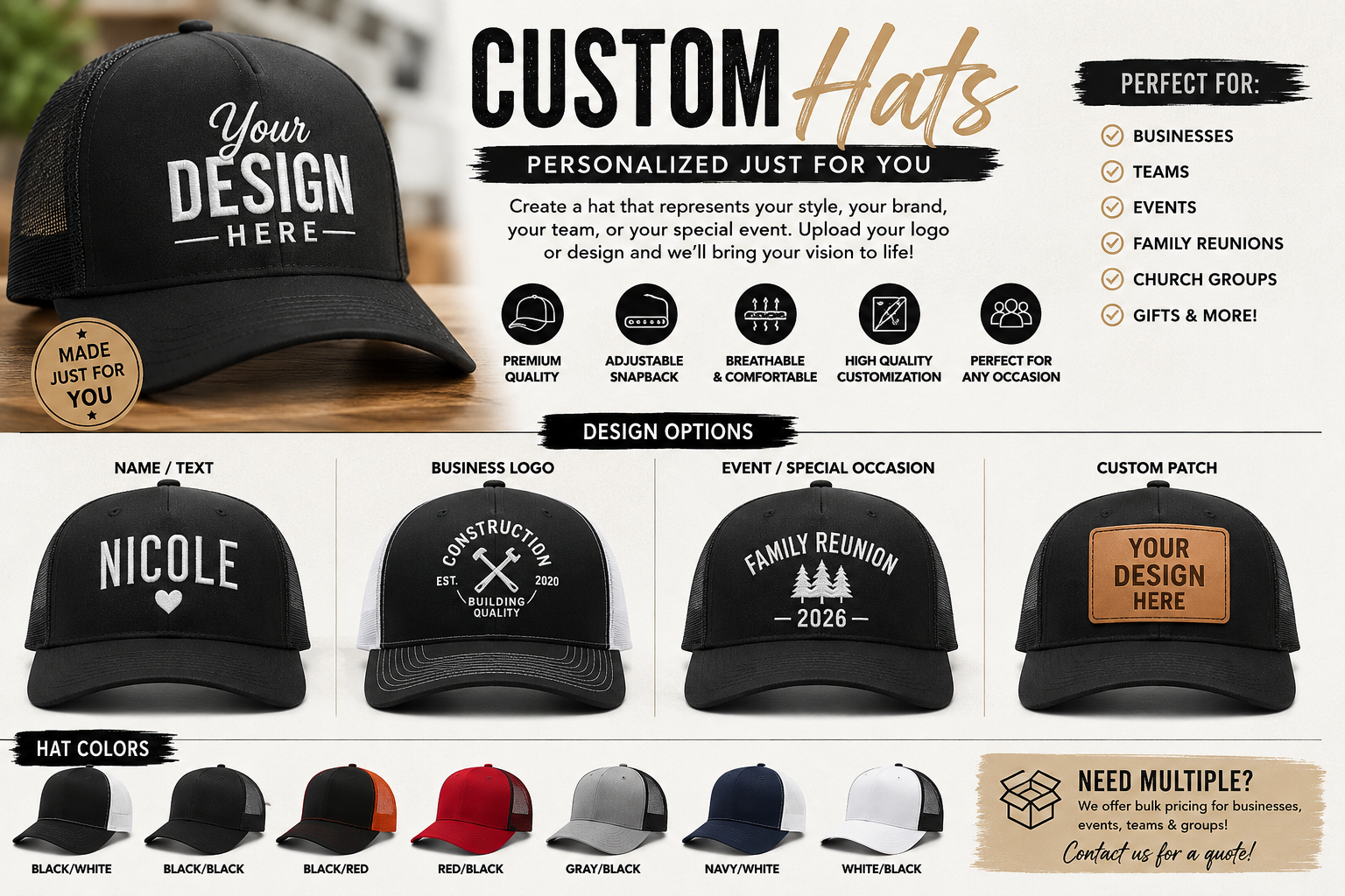 Custom Hats